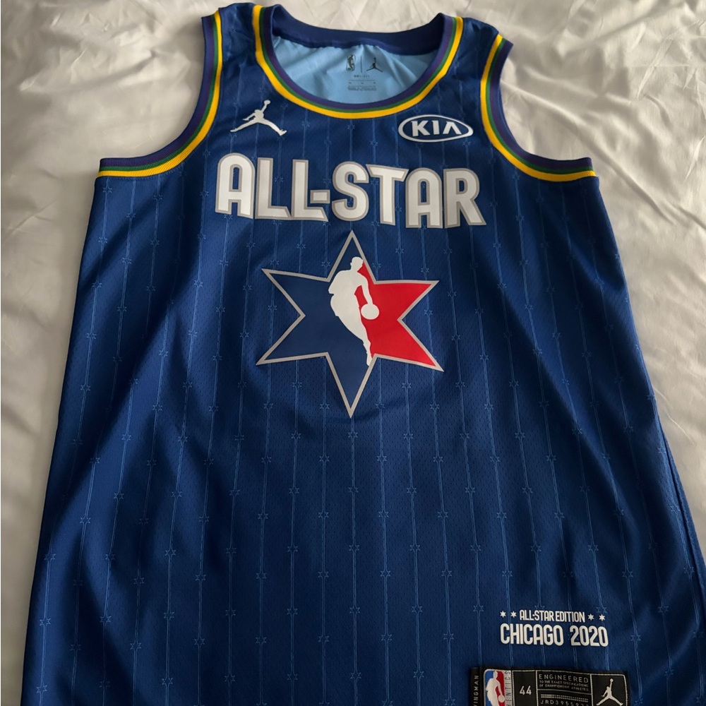 NBA LeBron James Blue East All-Star Basketball Jersey